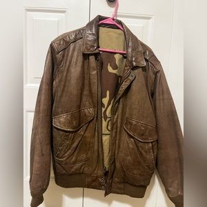 Vintage leather Jacket